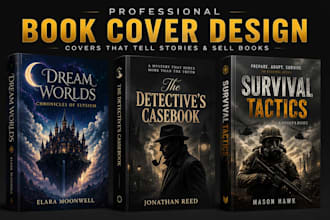 design book cover, kindle cover, ebook cover amazon kdp, paperback cover design