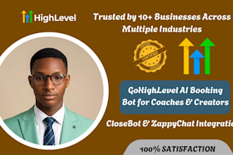 setup gohighlevel ai chatbot for coaching client booking