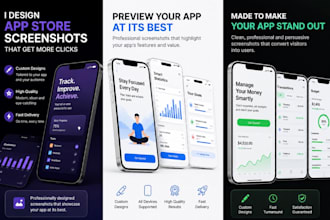 design aso screenshots that increase downloads