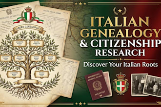 research your italian genealogy and family tree for citizenship