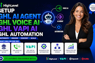 setup ghl ai agent ghl voice ai ghl vapi ai ghl automation