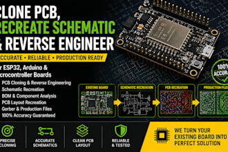 clone pcb recreate schematic engineer esp32 arduino microcontroller boards