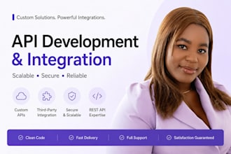 design, develop and deploy scalable custom API systems