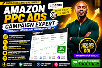 manage amazon ppc ads campaign, amazon ppc optimization, amazon ads, amazon fba