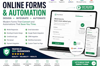 automate google forms typeform jotform microsoft forms wufoo form integration