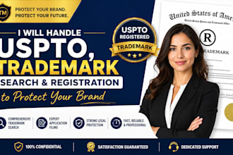 handle uspto, trademark search and registration to protect your brand