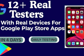 provide 12 tester close testing