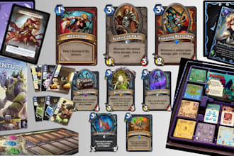 design card game cards board game artworks trading card playing card game