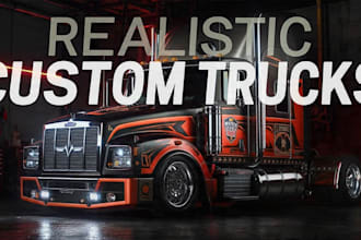 build realistic custom trucks for ets2 and american truck simulator