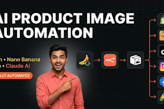 automate product image generation with n8n automation nano banana claude ai