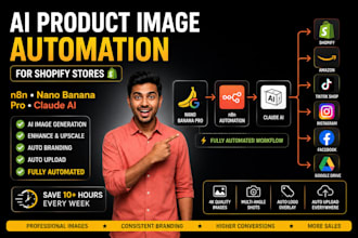 automate n8n image generation with ai automaton, nano banana ai product image