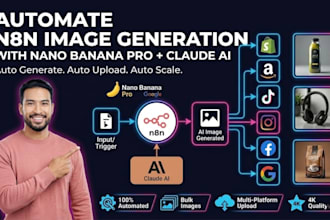 automate n8n image generation with nano banana pro claude ai product image