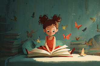 children book illustration and children book illustration