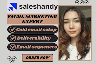 setup saleshandy cold email automation saleshandy email deliverability