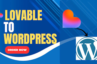 convert lovable website to wordpress clone website redesign figma to webflow