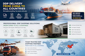 provide ddp shipping from china to your country