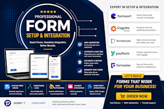 setup google form typeform jotform surveymonkey microsoft forms integration