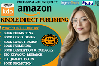 publish book on amazon kdp and ingram amazon kdp book formatting and publishing