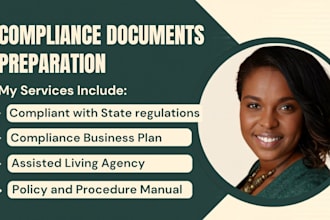 write assisted living, independent living business plan, policy and procedure