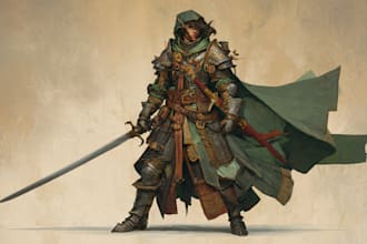 create amazing d and d character for you