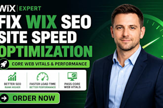 fix wix SEO, wix core web vitals, wix site speed optimization, wix performance