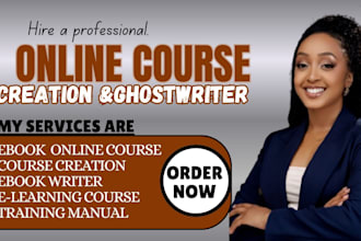 do instructional design course curriculum, course creation, online course ebook