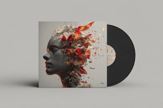 design album cover art or single cover art
