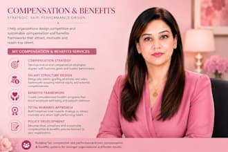 design compensation, benefits, KPI and performance management frameworks