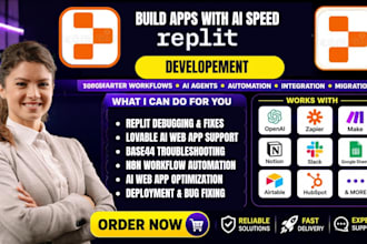 replit vibe coding ai website fix replit debugging base44 n8n lovable ai web ap