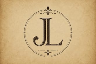 design vintage monogram logo