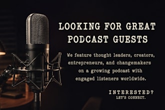 handle podcast guest outreach and booking for your show