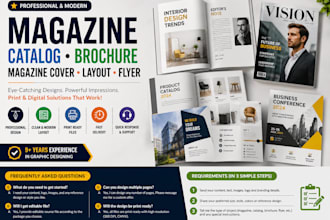 do magazine design catalog brochure design magazine cover magazine layout flyer