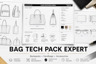 create bag tech pack, backpack, handbag tech pack and accessories