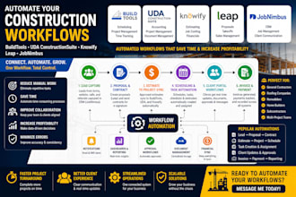 buildtools uda constructionsuite knowify leap jobnimbus workflow automation