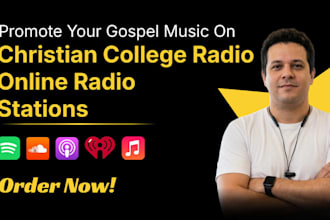 promote your gospel music on christian college radio online radio stations