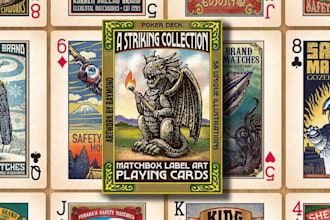 illustrate board game card, pokemon, playing card, lenticular tuck box card deck