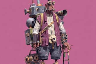 design unique concept art for your ideas
