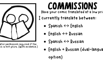 translate fan and indie comics from spanish to english