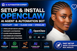 setup install openclaw bot whatsapp openclaw claude code n8n openclaw ai agent