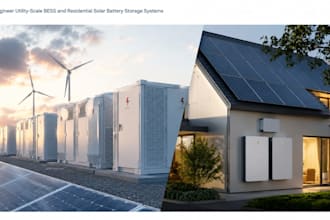 engineer utility scale bess and residential solar battery storage systems