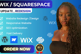 edit squarespace website design redesign squarespace website to wix wordpress