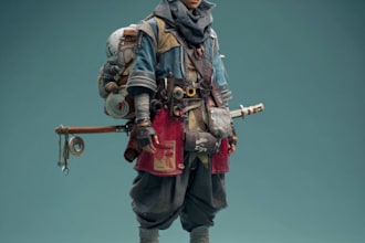 create fantasy concept art for your story