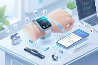 develop smartwatch companion systems and ble wearable integration