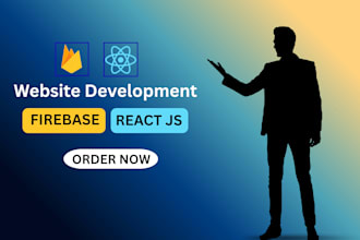 develop web app with reactjs, nextjs, firebase