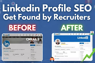 professionally optimize your linkedin profile with targeted SEO keywords,