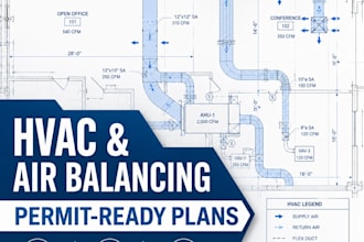 design your kitchen hvac plans and air balancing reports