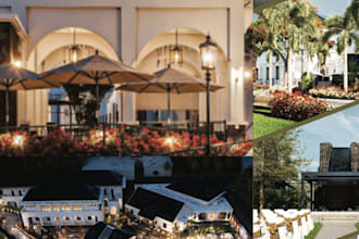 design hospitals, villas, hotels, homes, and custom buildings
