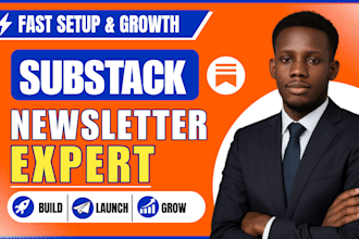 setup substack account manage substack newsletter substack newsletter design