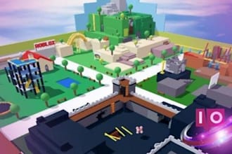 create custom roblox game, roblox script, roblox map, and 3d environment
