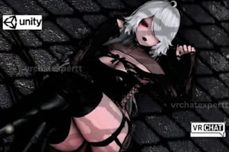 do vrchat avatar commission, anime or furry nsfw avatar, vrc avatar vr character